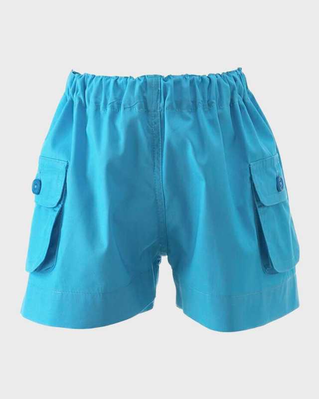 Boy's Cargo Cotton Shorts, Size 6M-6
